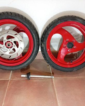 Cerchi piaggio nrg mc2 doppio disco