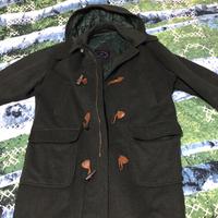Cappotto uomo verde con cappuccio