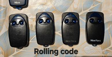 Telecomando cancello nice