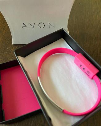bracciale Taylor rosa Avon caricatore iPhone USB-A
