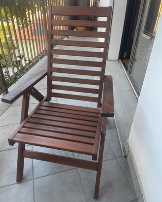 Sedia pieghevole da esterno Ikea