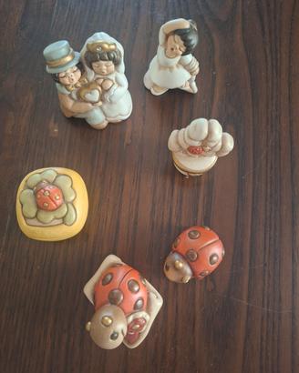 lotto  6 statuine/oggetti Thun