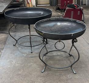 Braciere da esterno in ferro