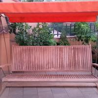 Dondolo 3 posti Foppapedretti legno