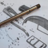 Perno Forcellone Moto Guzzi Cardellino