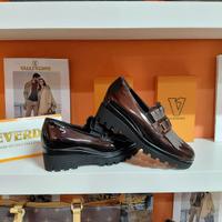 VALLEVERDE MOCASSINI DONNA IN VERA PELLE LUCIDA