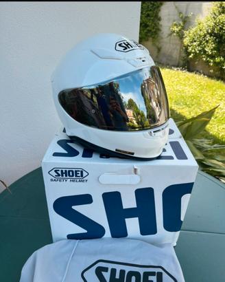 Casco moto Shoei NXR bianco Taglia M