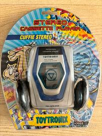 TOYRONIX stereo cassette +cuffie stereo vintage
