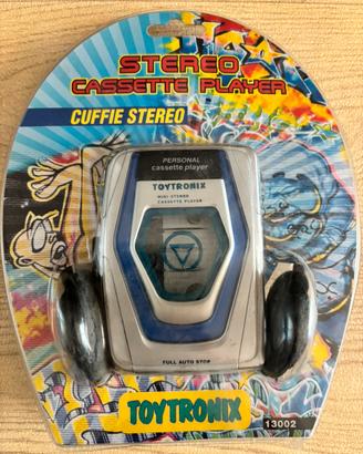 TOYRONIX stereo cassette +cuffie stereo vintage