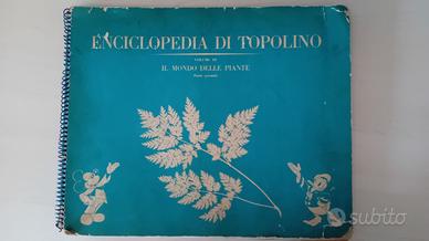ENCICLOPEDIA DI TOPOLINO  IL MONDO DELLE PIANTE