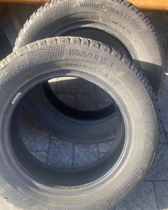 4 Gomme di neve 195/60/R15