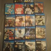 da collezione privata 18 giochi ps4