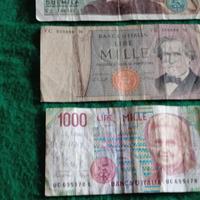 4 banconote lire tutto a 10 euro