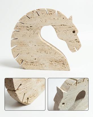 Scultura cavallo di Enzo Mari per Manelli anni 70