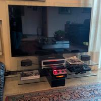 Mobile Porta TV Vetro Temperato Design Moderno