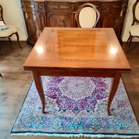 Tavolo in legno 100x100 allungabile