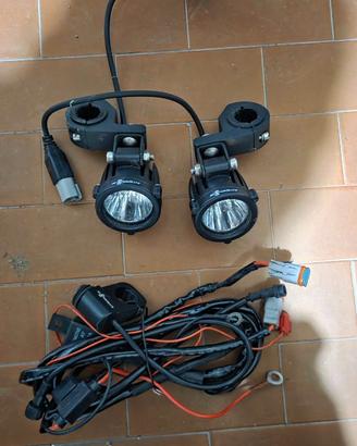 Faretti moto con interrutore Interphone