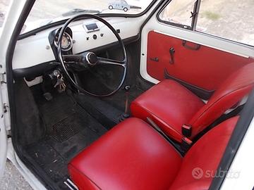 FIAT  500 DOC. ORIGINALI ISCRITTA ASI