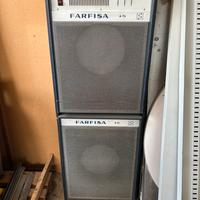 Amplificatore Farfisa A73 + B73