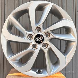 Cerchi R17 Hyundai 5x114.3 Originali Come Nuovi