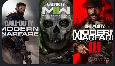 Call of duty Modern Warfare 1/2/3