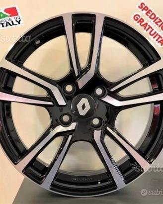Cerchi in lega Renault Clio Captur Modus Zoe da 17