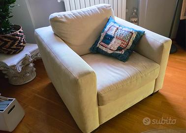 Poltrona in alcantara + kit pulizia in omaggio