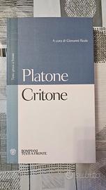 Platone Critone Giovanni Reale Libro universitario