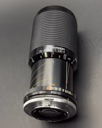 Olympus OM adaptall-2 Tamron 70-210mm 3.8-4 Macro