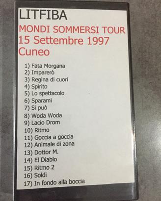 VHS LITFIBA - Live Cuneo 1997