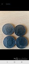 4 monete 20 centesimi 1940/41/42/43perfette 