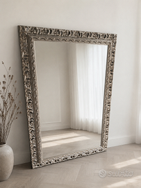 Specchio in legno artigianale come nuovo