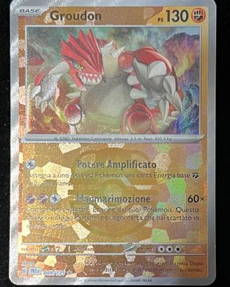 Carta Groudon Masterball