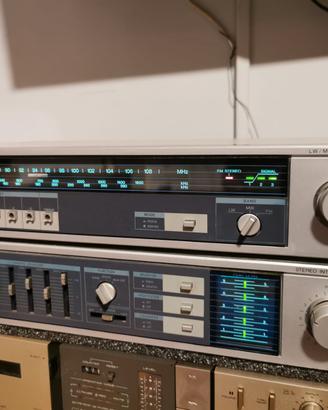 🎵sanyo amplificatore e radio 
