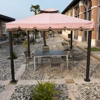 GAZEBO COPERTURA DA ESTERNO 3x3 METRI FISSO