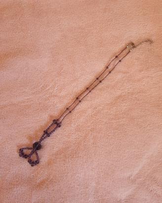 Collana di pietre finte