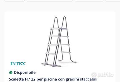 Scaletta per piscina INTEX