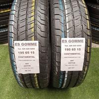 2 gomme 195 65 15 continental RIF597