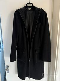 Cappotto nero Naf Naf da donna. Taglia M