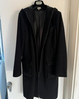 Cappotto nero Naf Naf da donna. Taglia M