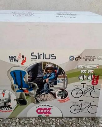 Seggiolino bici posteriore Ok Baby Sirius NUOVO