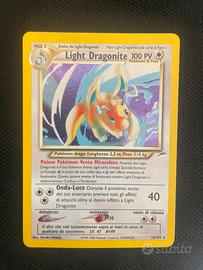 Carta da collezione Pokemon Light Dragonite