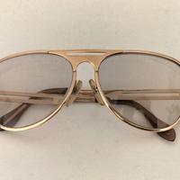 occhiale Luxottica placcato oro 18 kt