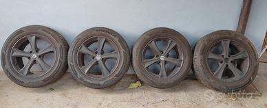 gomma con cerchio auto e furgone 