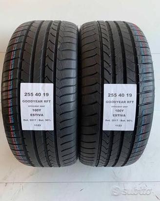 2 gomme 255 40 19 goodyear rft a1123