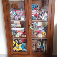 Vetrina in legno Arte povera fiorentino