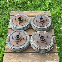 4 tamburi freno Lancia Appia 2 serie