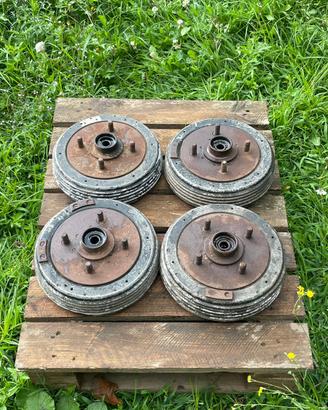 4 tamburi freno Lancia Appia 2 serie