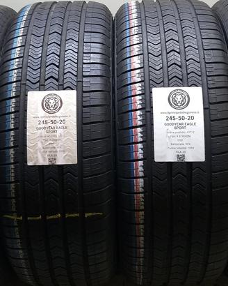 4 gomme 245 50 20 goodyear a43712