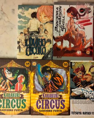 📚 Lotto di Manga 100 – Vari Titoli 📚